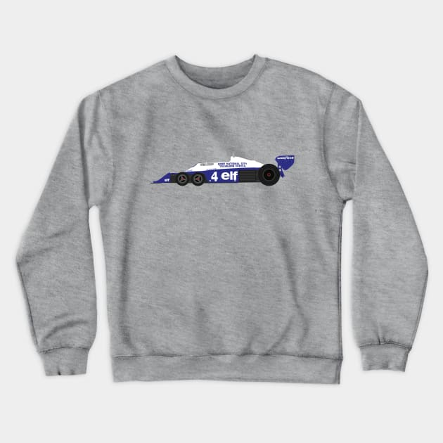 Tyrrell P34 Crewneck Sweatshirt by s.elaaboudi@gmail.com